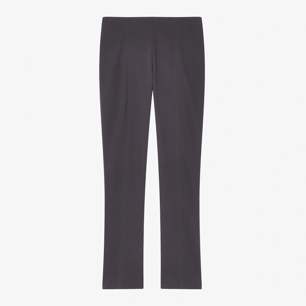 M.M. Lafleur The Foster Cigarette Pant - PowerStretch in Monsoon Grey Size 6.